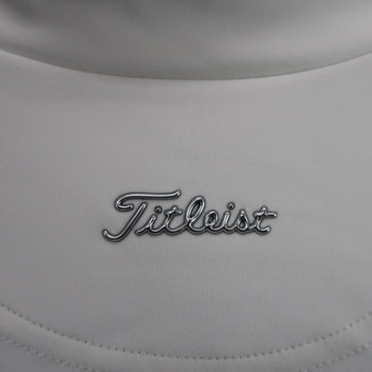Titleist(タイトリスト) 長袖モックネックシャツ 白黒 レディース S A