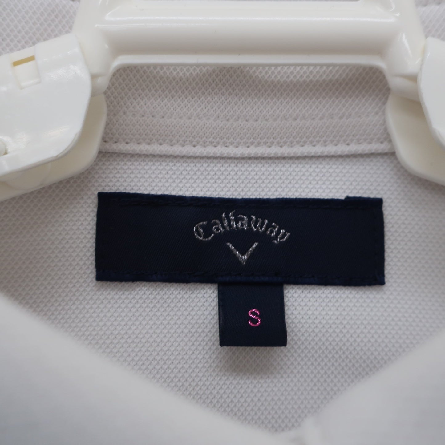 Callaway(キャロウェイ) 長袖ポロシャツ 白 レディース S C22133200 A