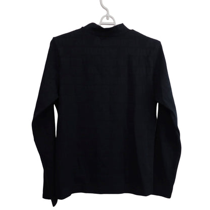 Admiral(アドミラル) 長袖モックネックシャツ 黒 レディース M A