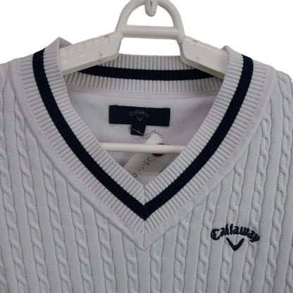 Callaway(キャロウェイ) セーター 白 レディース S 241-0118800 A