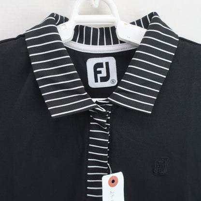 FOOTJOY(フットジョイ) ノースリーブポロシャツ 黒 レディース S A