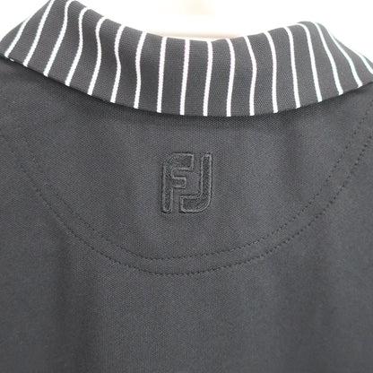 FOOTJOY(フットジョイ) ノースリーブポロシャツ 黒 レディース S A