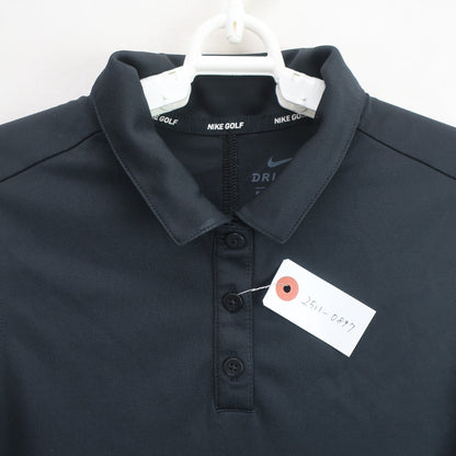 NIKE GOLF(ナイキゴルフ) ノースリーブポロシャツ 黒 レディース XS A