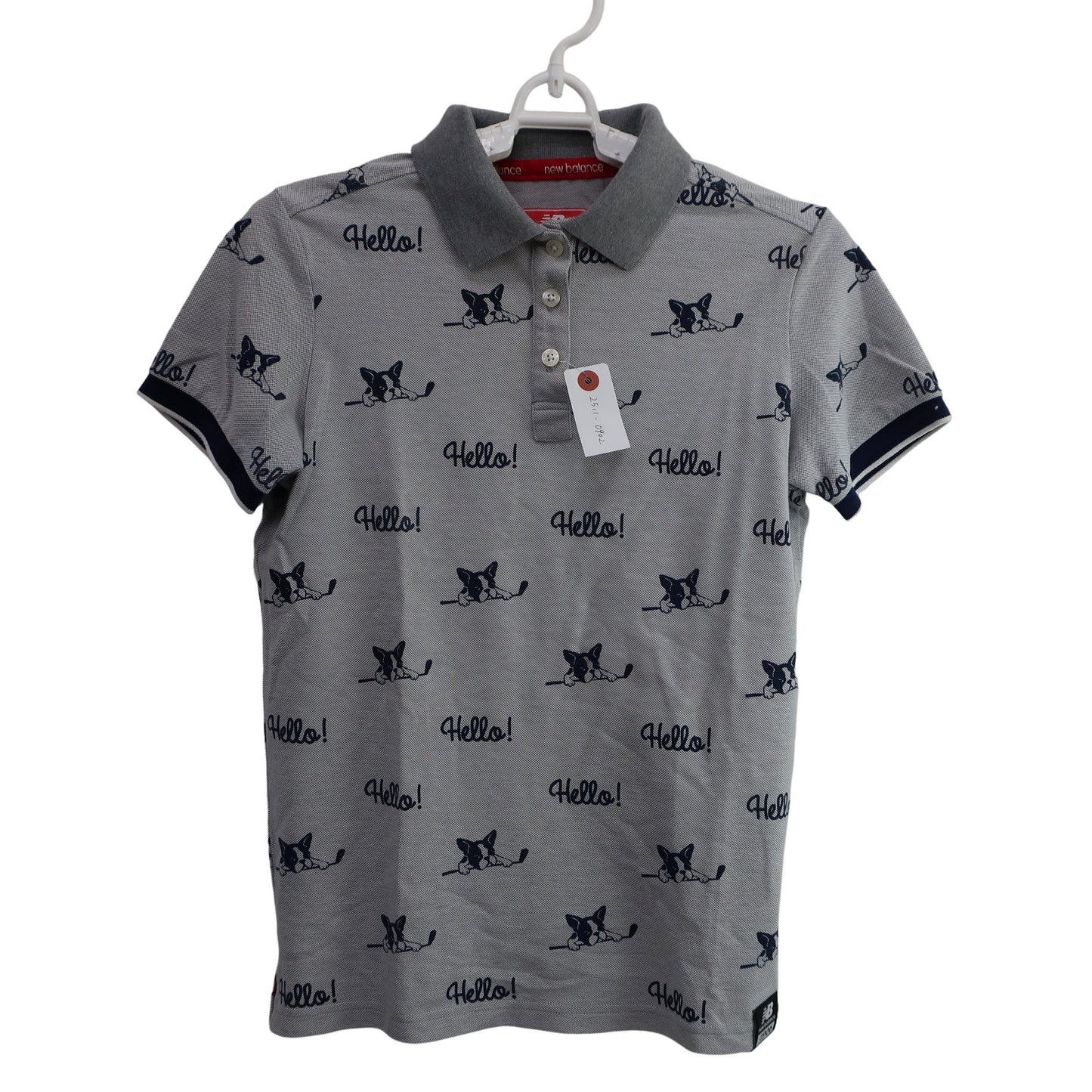 New Balance golf(ニューバランスゴルフ) ポロシャツ グレー レディース 0 012-7160506 A