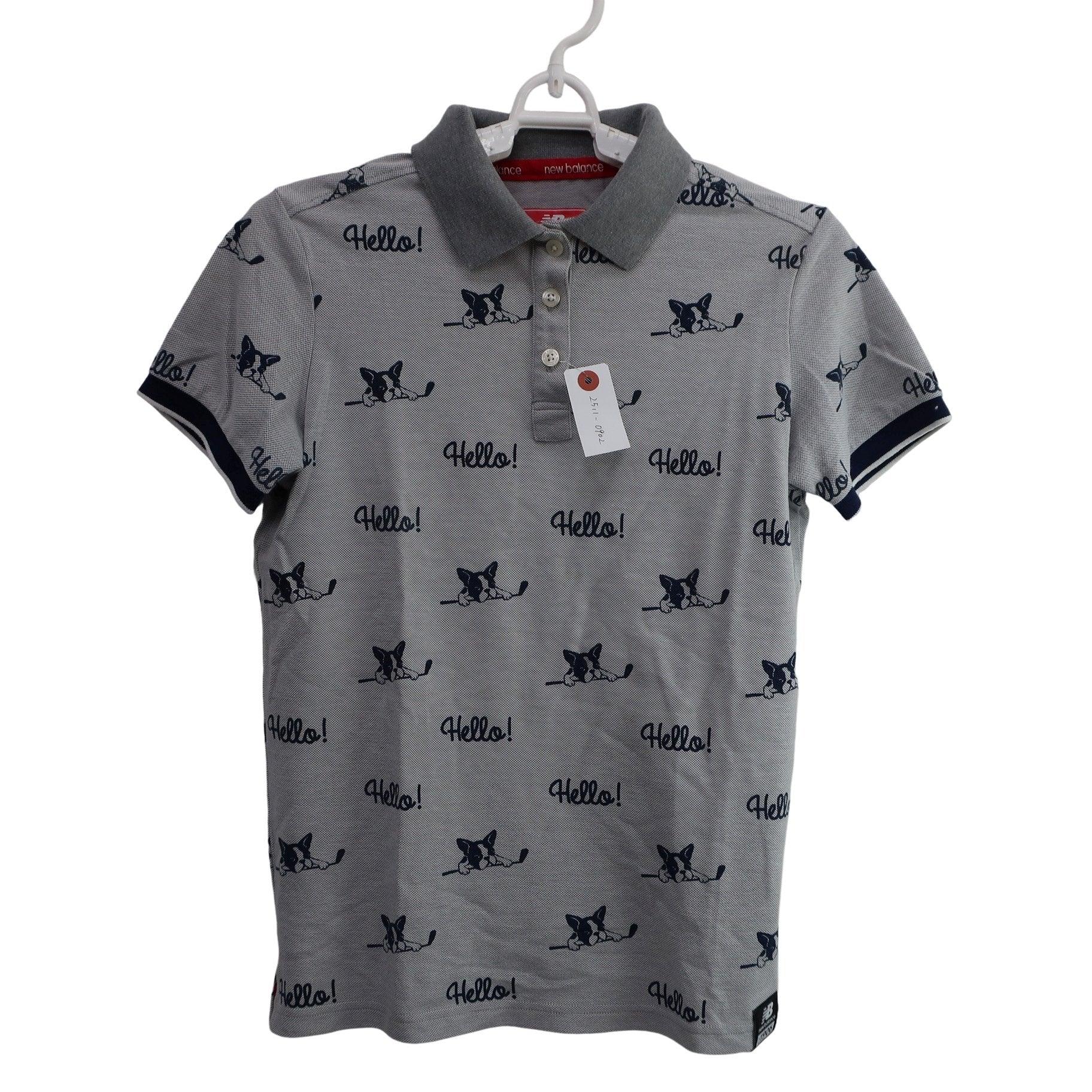 New Balance golf(ニューバランスゴルフ) ポロシャツ グレー レディース 0 012-7160506 A