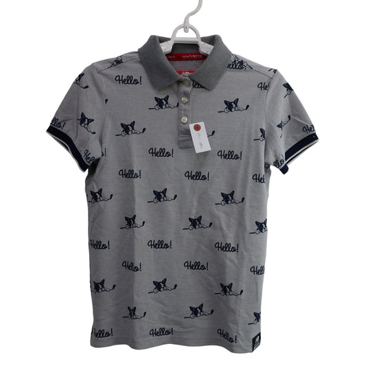 New Balance golf(ニューバランスゴルフ) ポロシャツ グレー レディース 0 012-7160506 A
