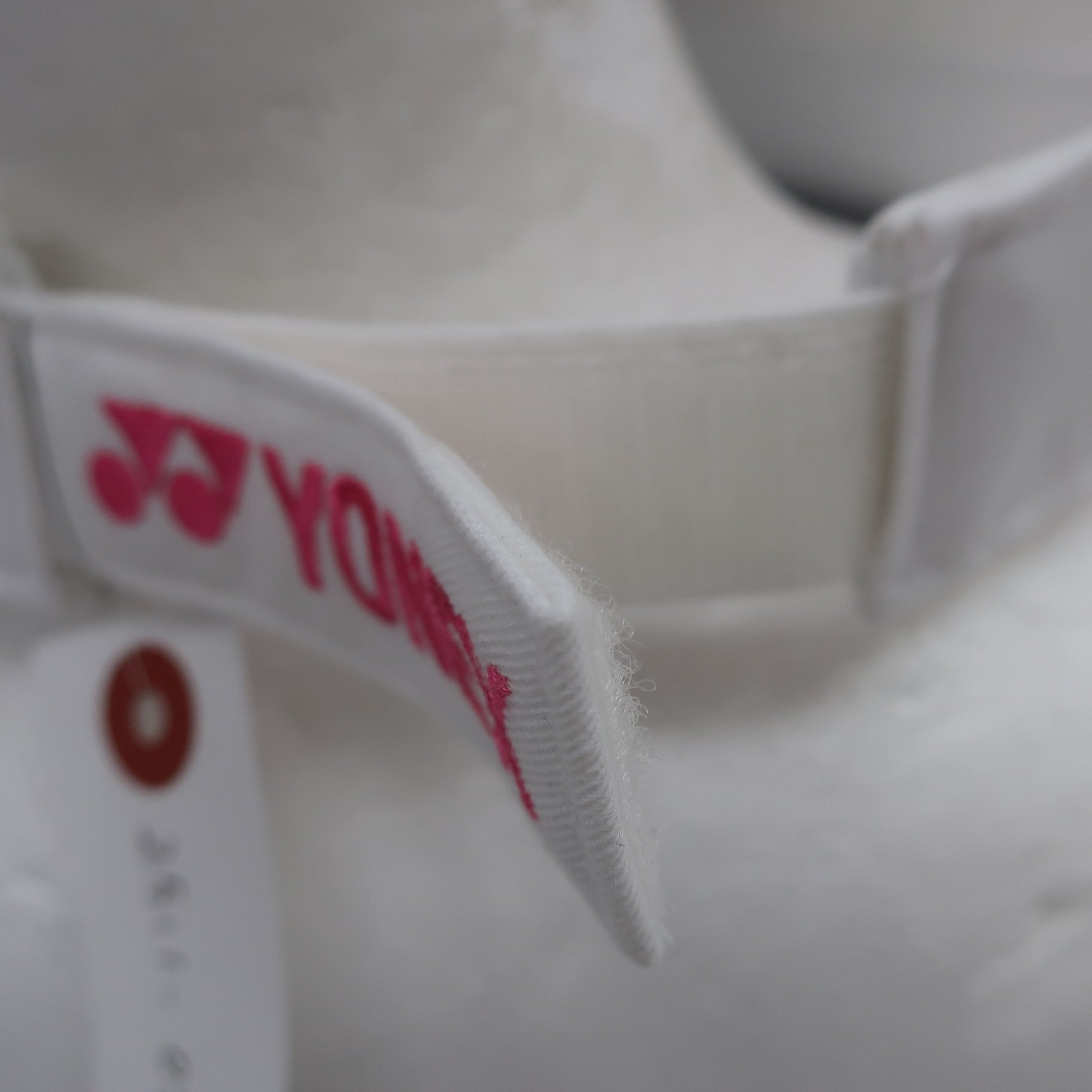 YONEX(ヨネックス) サンバイザー 白ピンク レディース フリーサイズ A