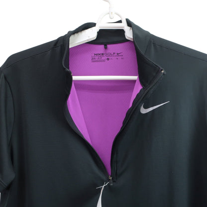 NIKE GOLF(ナイキゴルフ) ハーフジップシャツ 黒 レディース XL A