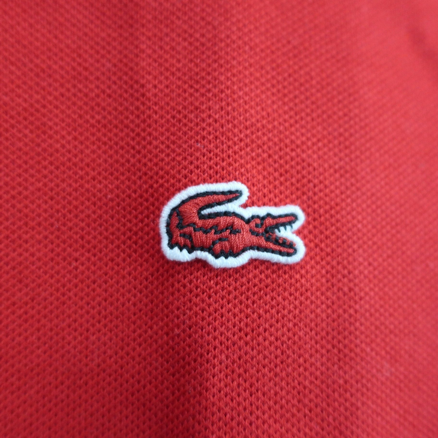 LACOSTE(ラコステ) ポロシャツ 赤 レディース 40 A