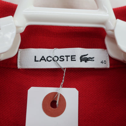 LACOSTE(ラコステ) ポロシャツ 赤 レディース 40 A
