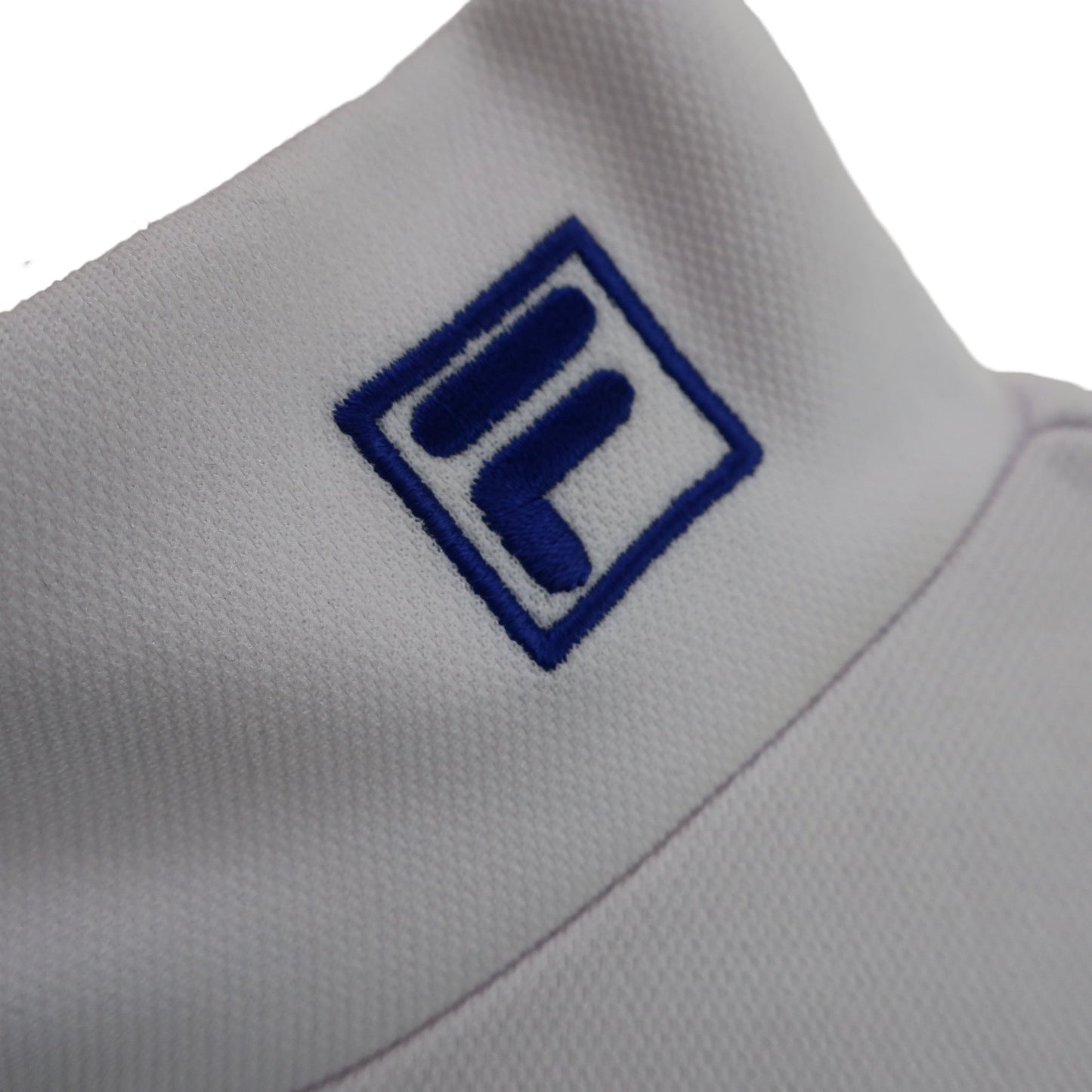 FILA GOLF(フィラゴルフ) 半袖モックネックシャツ 白 レディース L B