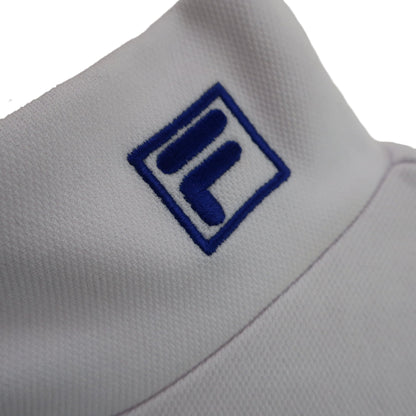 FILA GOLF(フィラゴルフ) 半袖モックネックシャツ 白 レディース L B