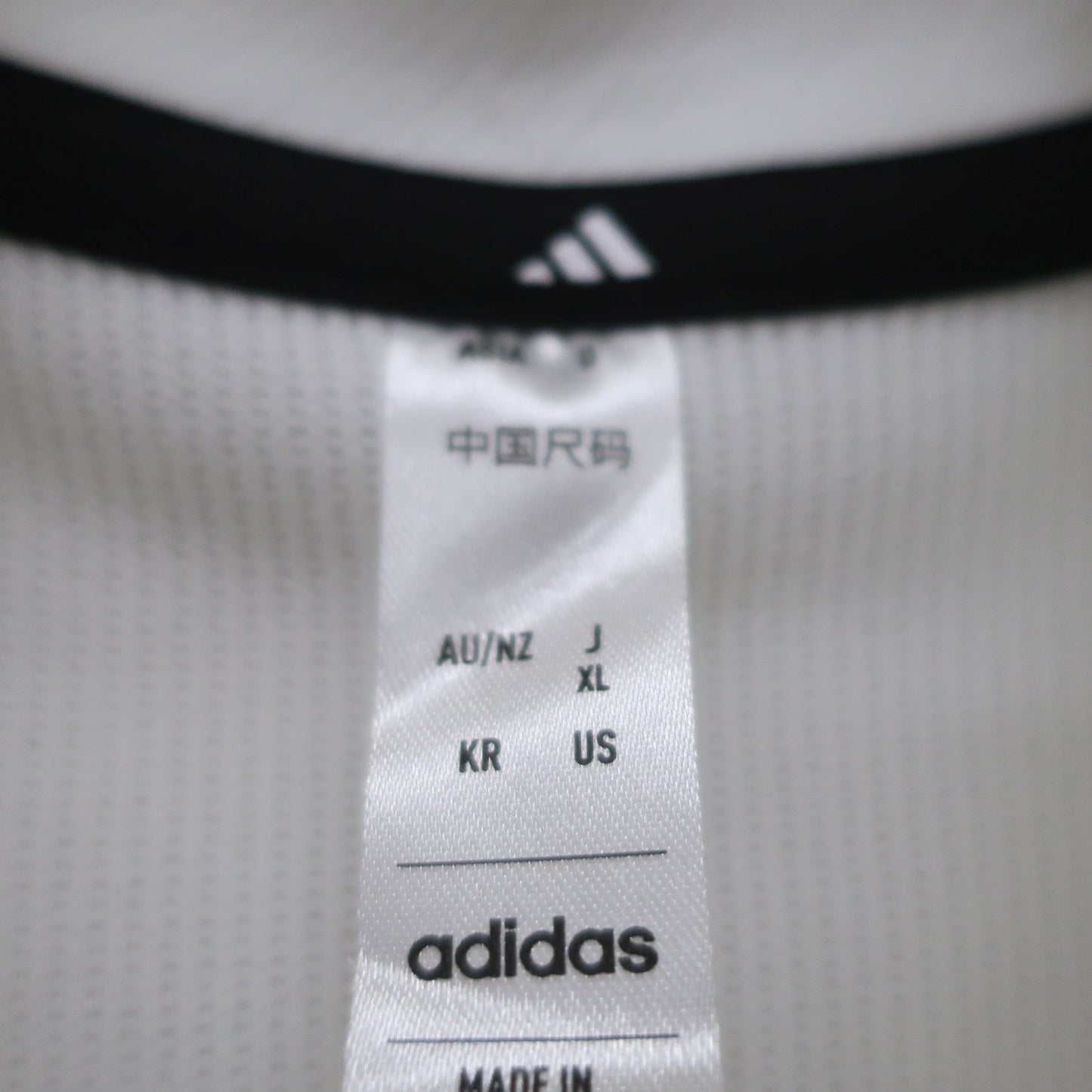 adidas(アディダス) 半袖モックネックシャツ 白 レディース XL A