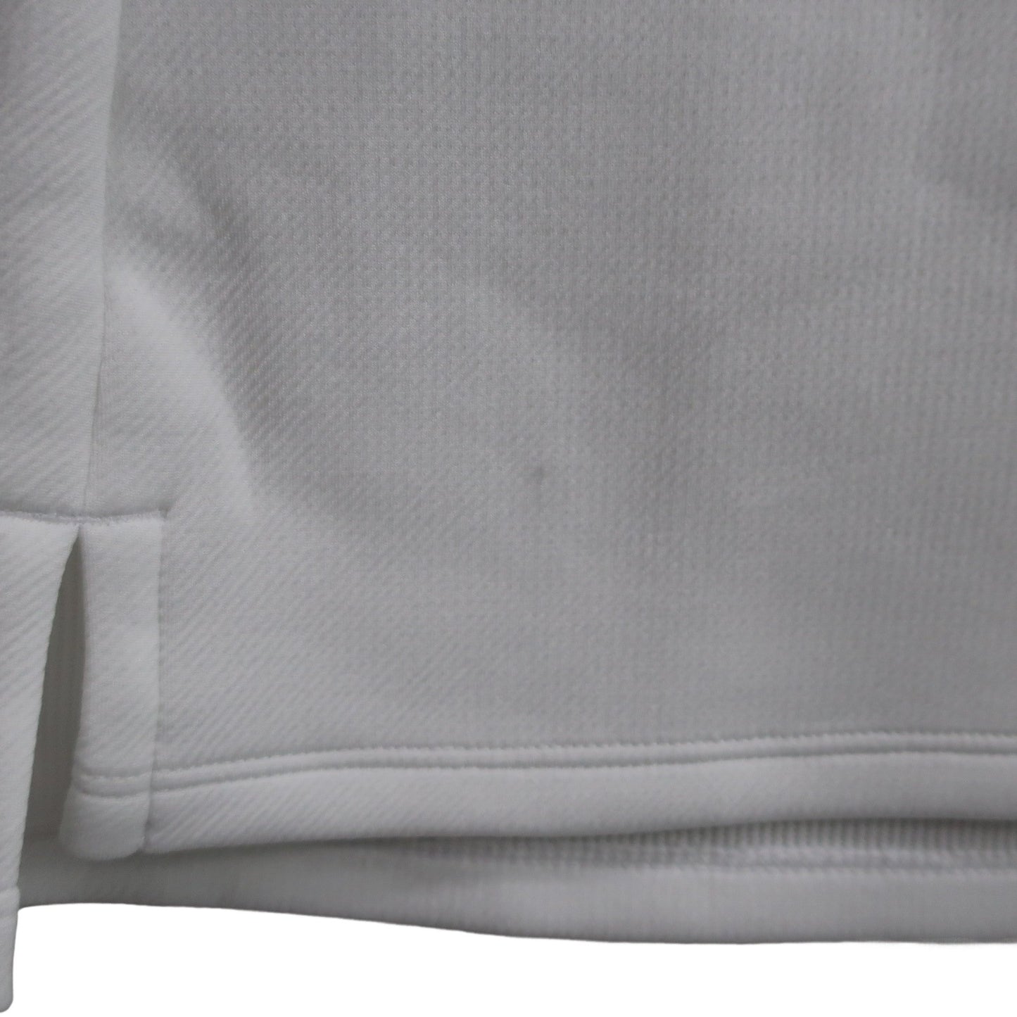 adidas(アディダス) 半袖モックネックシャツ 白 レディース XL A