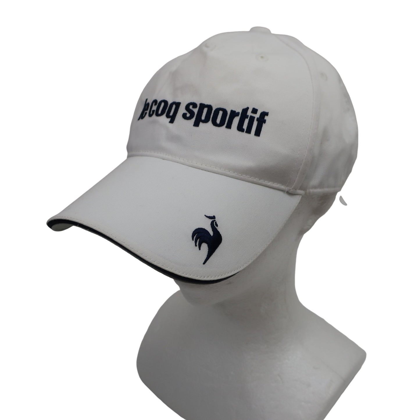le coq sportif(ルコックスポルティフ) キャップ 白 レディース フリーサイズ B