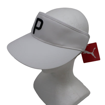 PUMA GOLF(プーマゴルフ) サンバイザー 白 メンズ フリーサイズ N
