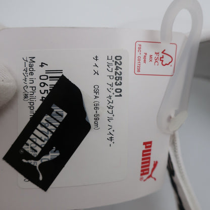PUMA GOLF(プーマゴルフ) サンバイザー 白 メンズ フリーサイズ N