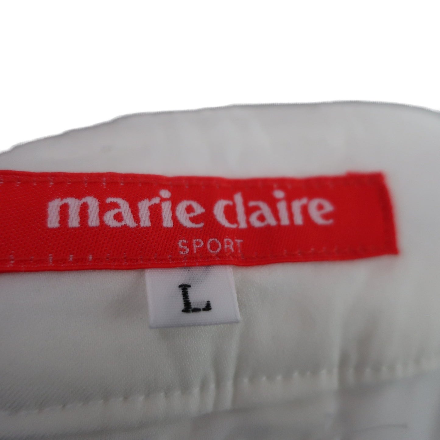 marie claire sport(マリ・クレール・スポーツ) スカート 白 レディース L A