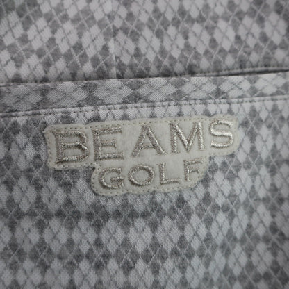 BEAMS GOLF(ビームスゴルフ) スカート 白グレーアーガイル柄 レディース L A