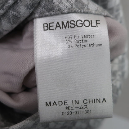BEAMS GOLF(ビームスゴルフ) スカート 白グレーアーガイル柄 レディース L A