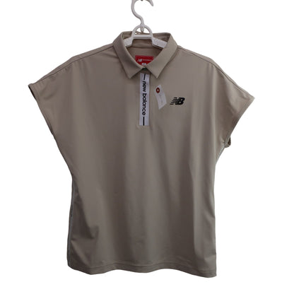 New Balance golf(ニューバランスゴルフ) ポロシャツ ベージュ レディース 2 012-5168504 A
