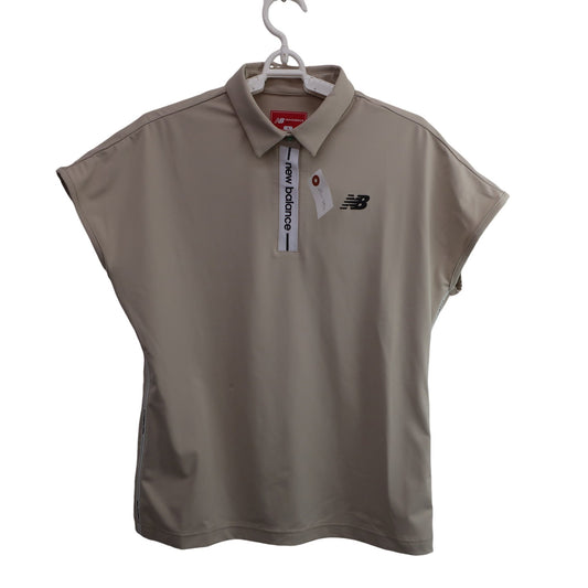 New Balance golf(ニューバランスゴルフ) ポロシャツ ベージュ レディース 2 012-5168504 A