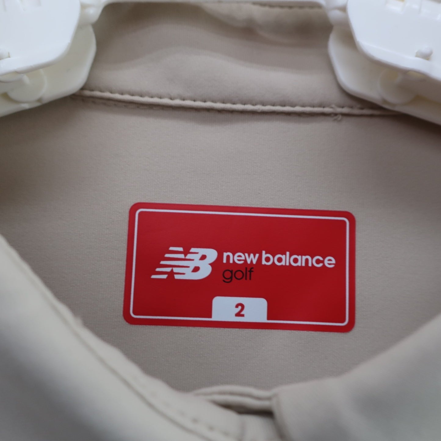 New Balance golf(ニューバランスゴルフ) ポロシャツ ベージュ レディース 2 012-5168504 A