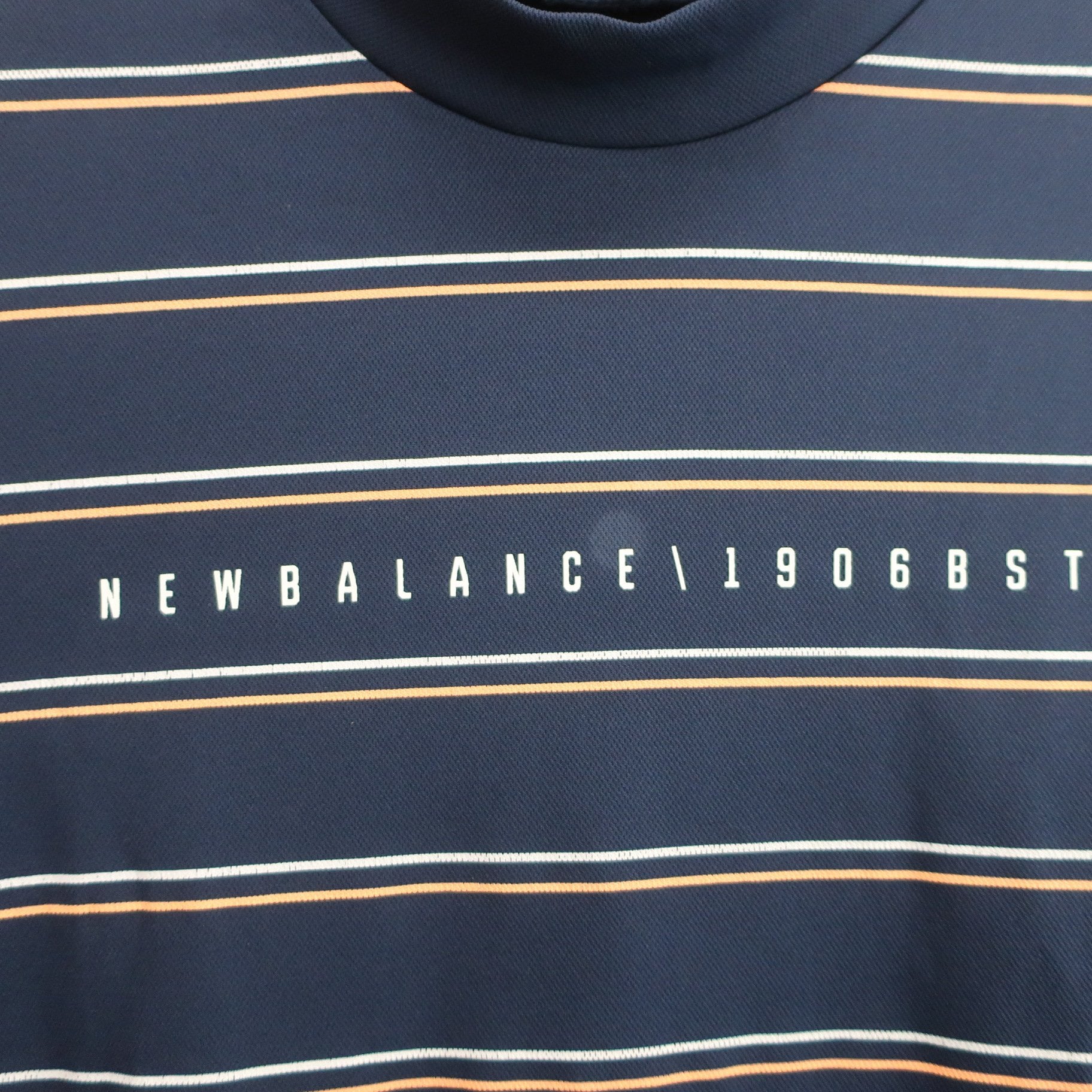 New Balance golf(ニューバランスゴルフ) 半袖モックネックシャツ ネイビー レディース 2 012-2166605 A