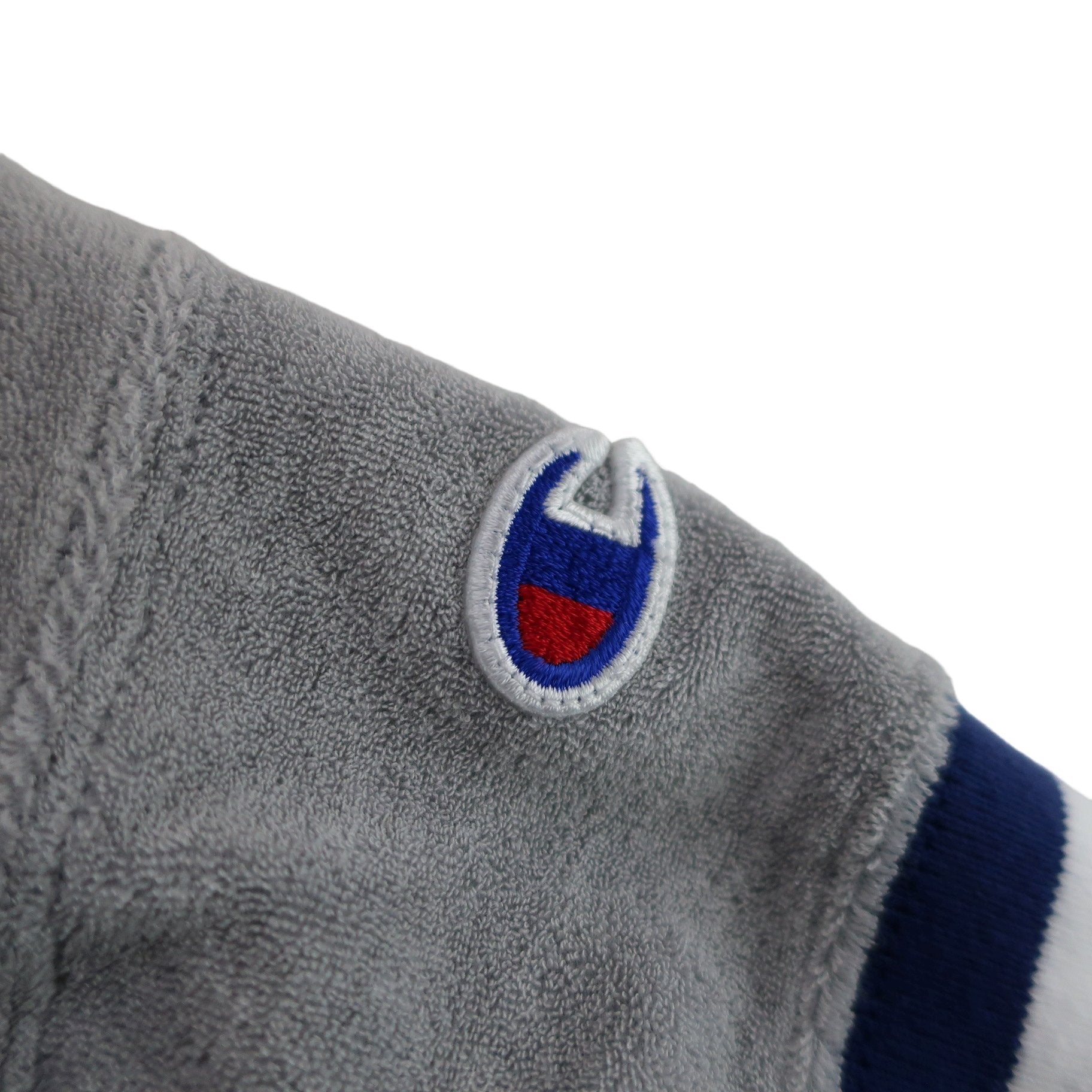 Champion(チャンピオン) ポロシャツ 白グレー レディース SMALL A