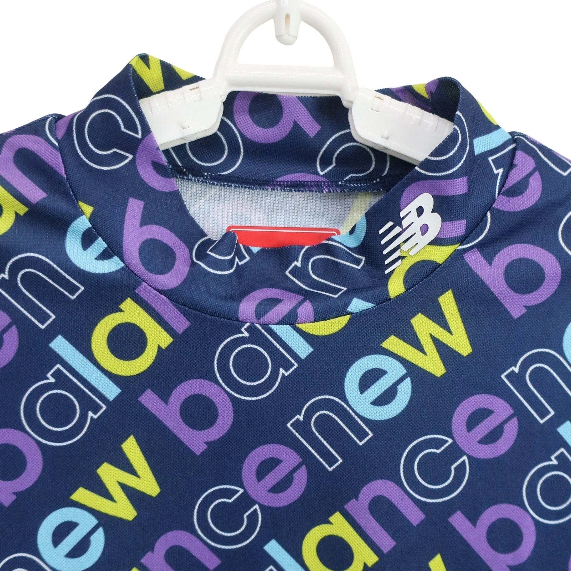 New Balance golf(ニューバランスゴルフ) 半袖モックネックシャツ ネイビー レディース 1 012-3166607 A