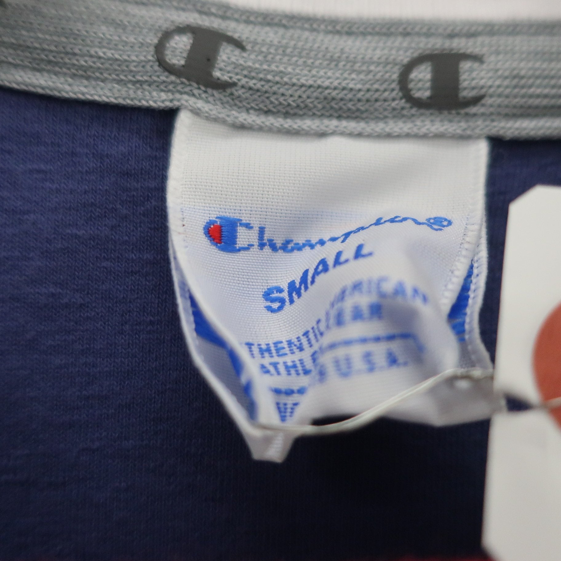 Champion(チャンピオン) ポロシャツ 青白 レディース SMALL A