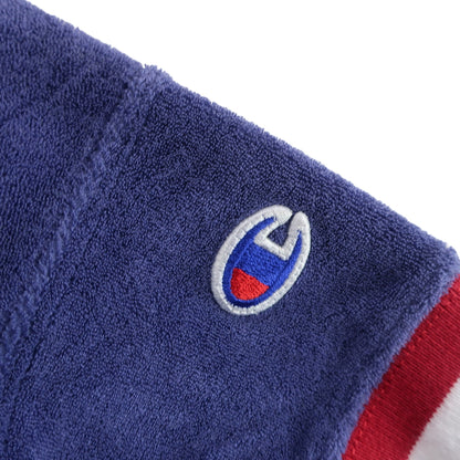 Champion(チャンピオン) ポロシャツ 青白 レディース SMALL A