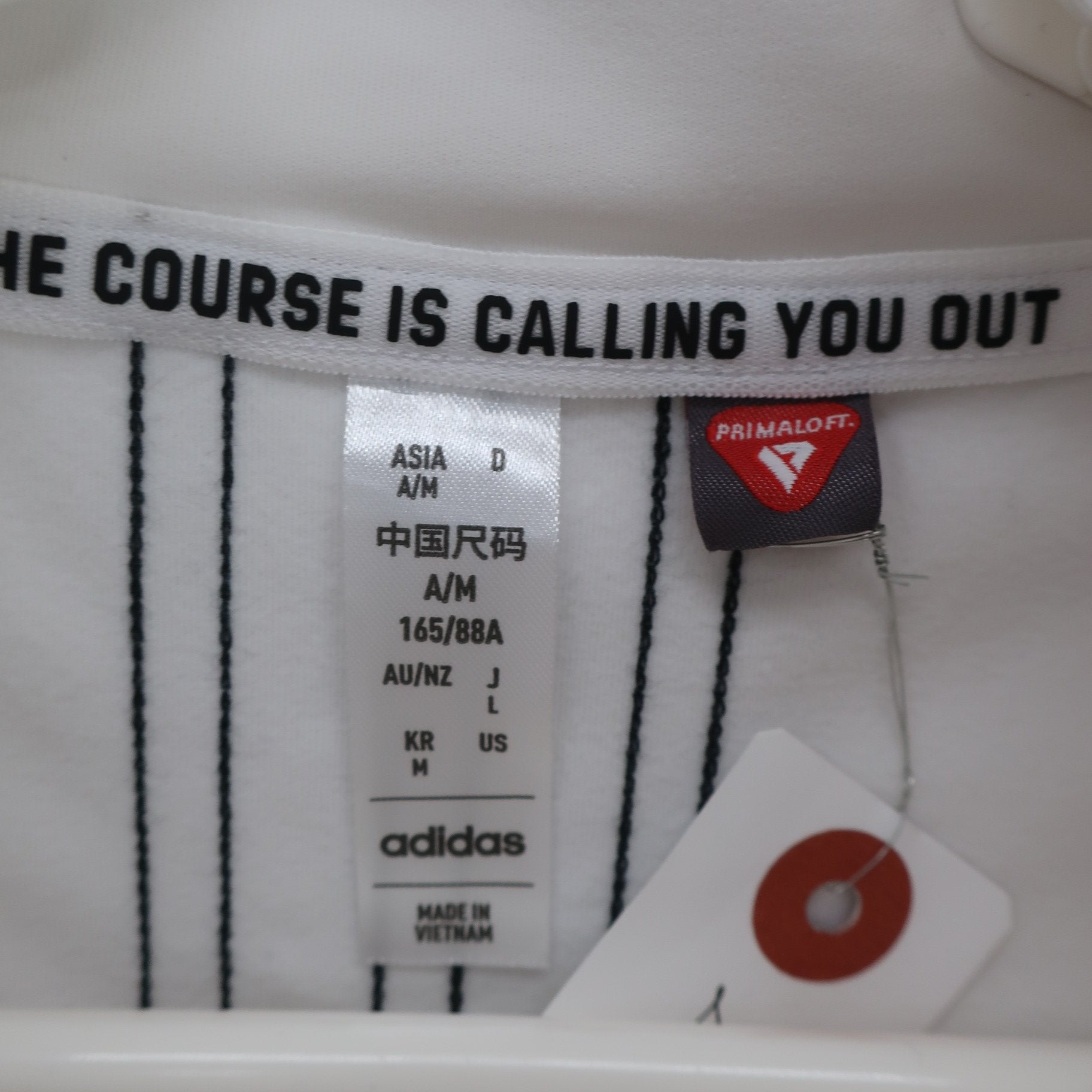 adidas(アディダス) ハイネックシャツ 白 レディース L A