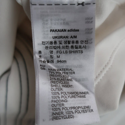 adidas(アディダス) ハイネックシャツ 白 レディース L A