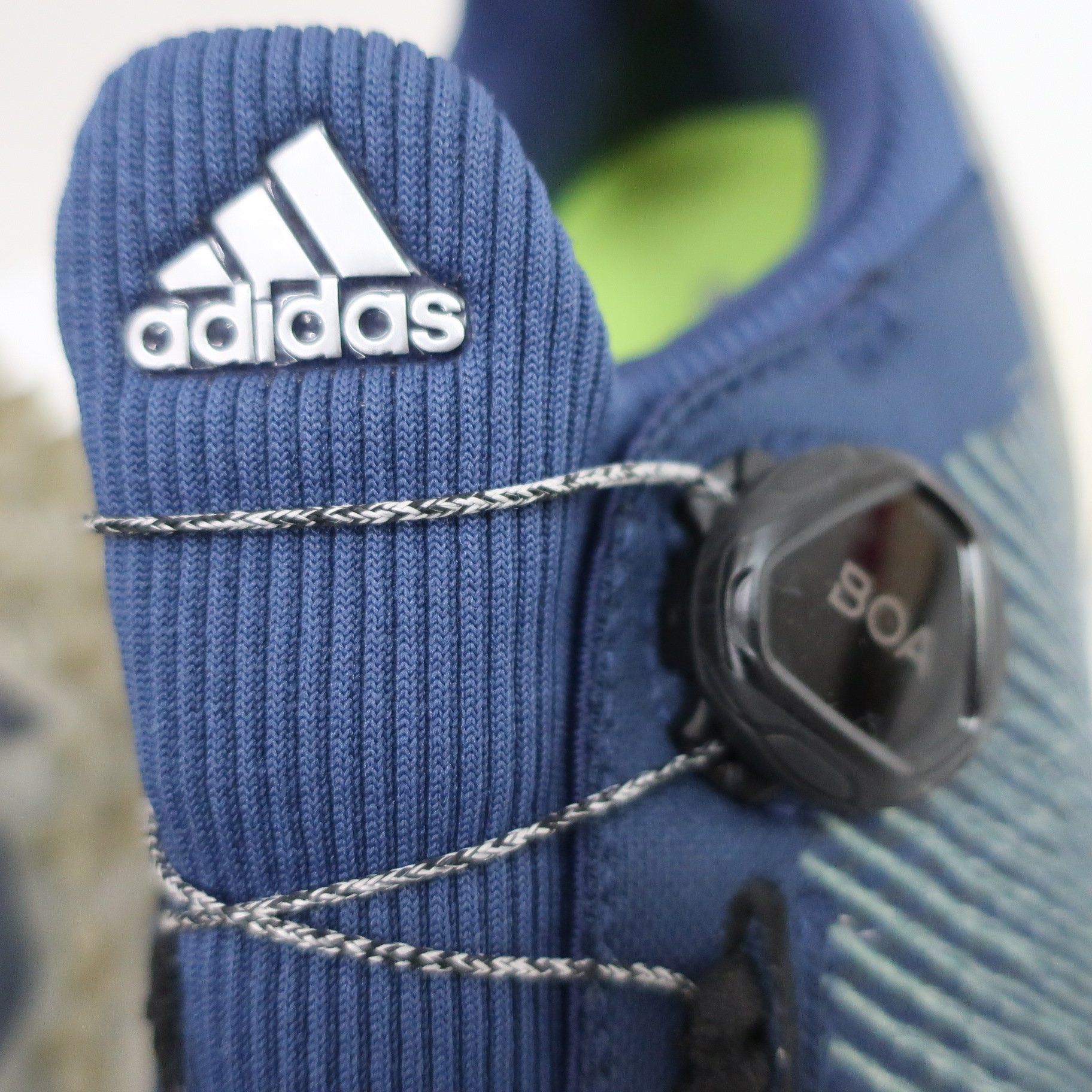 adidas(アディダス) ダイヤル式スパイクレスゴルフシューズ 青 メンズ 25.0cm EE9186 A