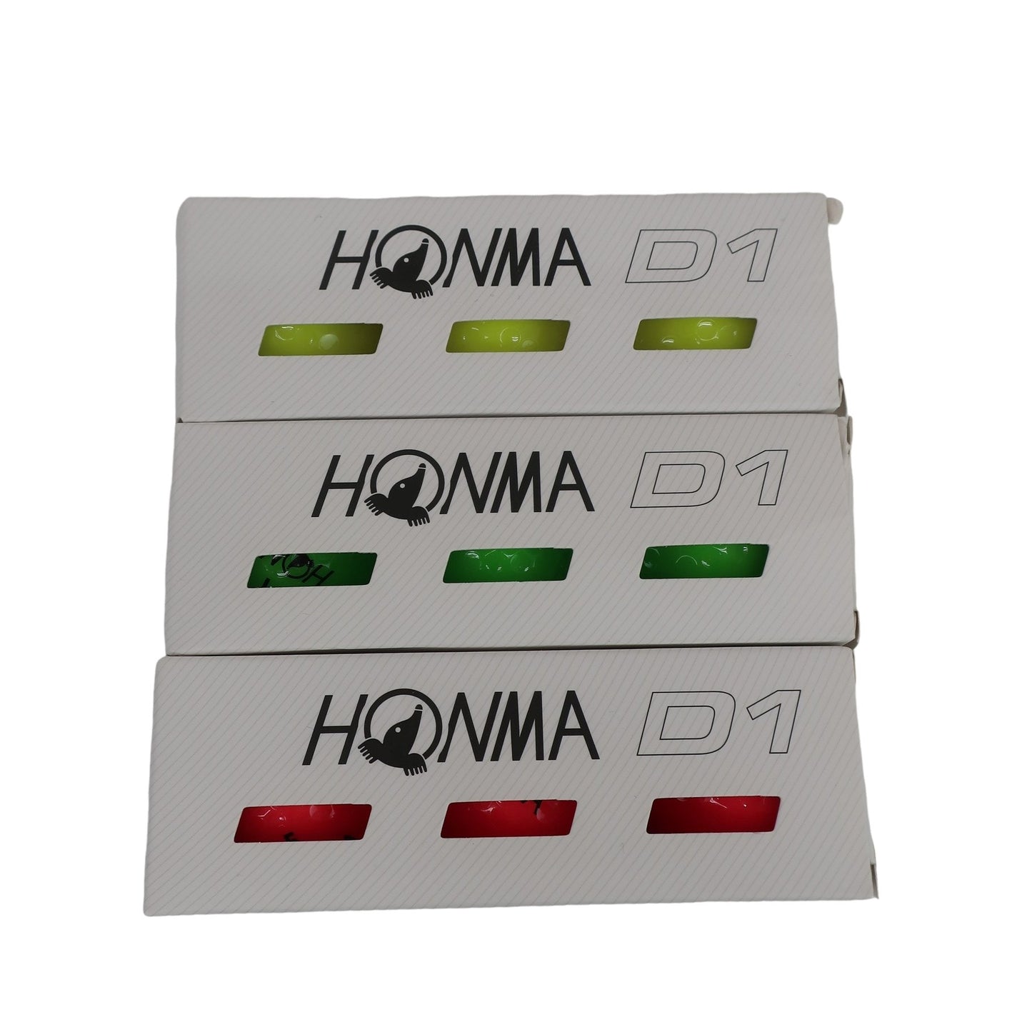 HONMA GOLF(本間ゴルフ) ゴルフボール カラフル 3スリーブ D1 N