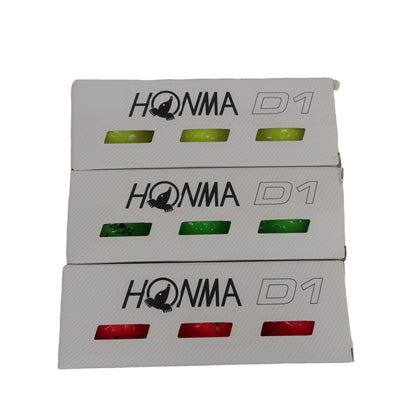 HONMA GOLF(本間ゴルフ) ゴルフボール カラフル 3スリーブ D1 N