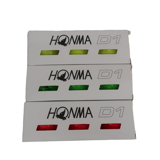 HONMA GOLF(本間ゴルフ) ゴルフボール カラフル 3スリーブ D1 N