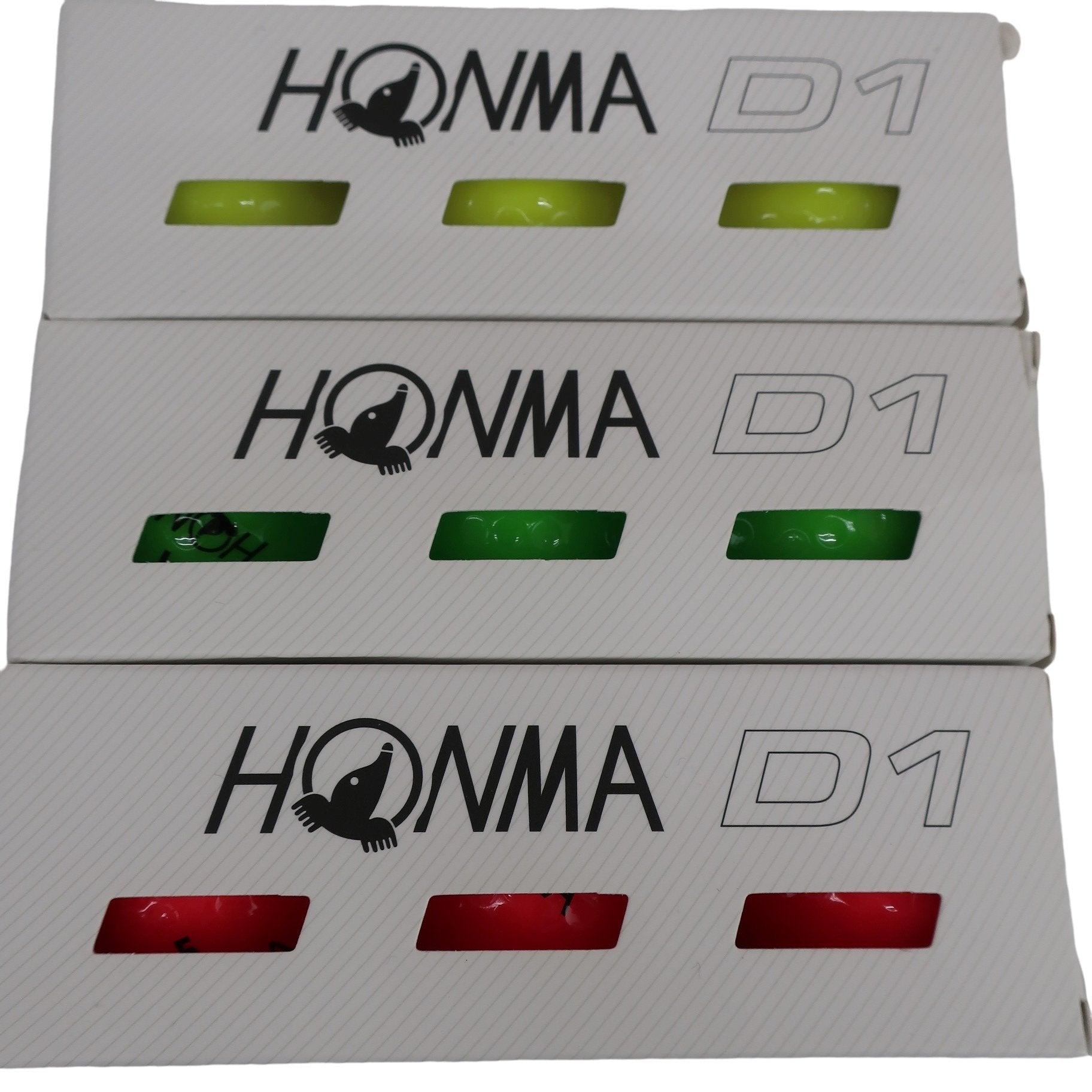 HONMA GOLF(本間ゴルフ) ゴルフボール カラフル 3スリーブ D1 N