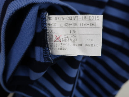 23区 SPORT(23区スポーツ) ポロシャツ 青ネイビーボーダー メンズ L A