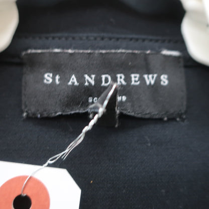 St ANDREWS(セントアンドリュース) フリルポロシャツ 黒 レディース S 043-2160502 B