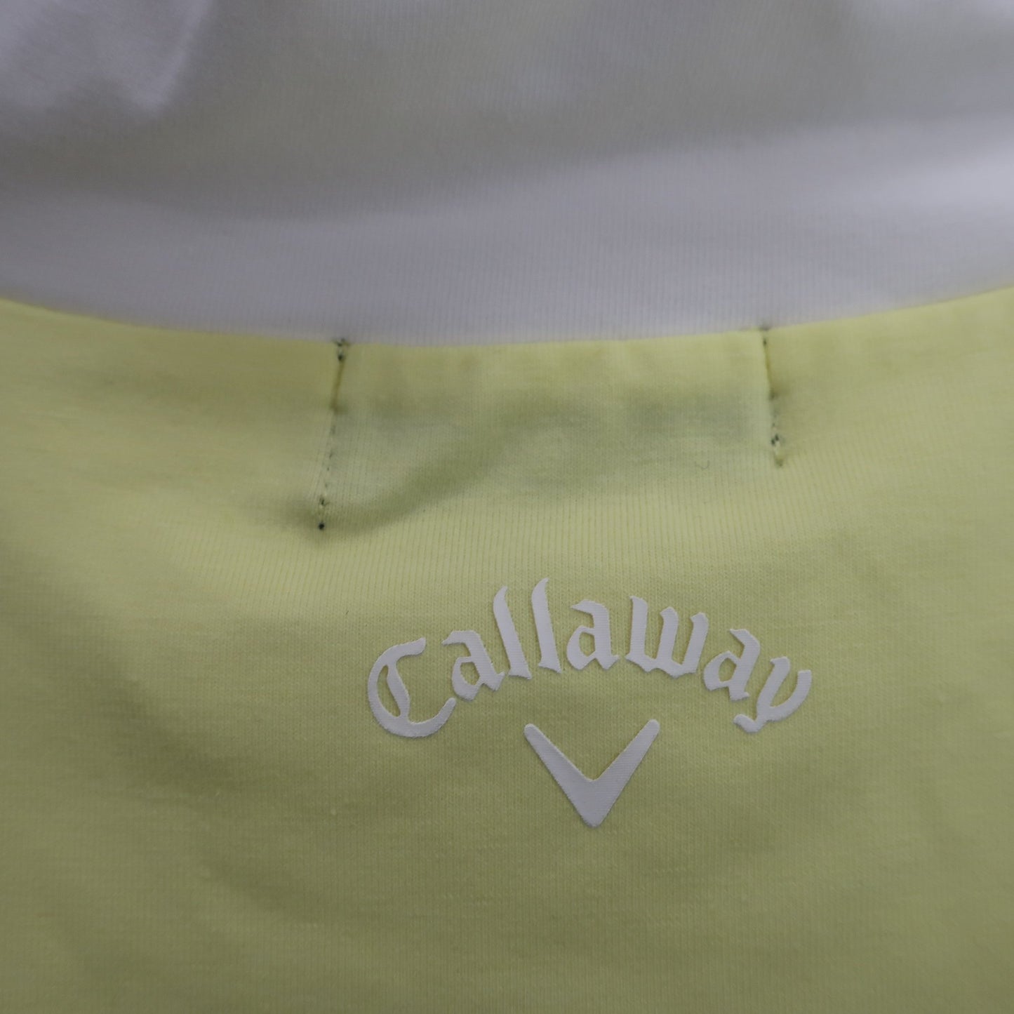 Callaway(キャロウェイ) 半袖モックネックシャツ 黄色 レディース M C25134203 N