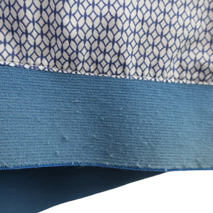 FOOTJOY(フットジョイ) 半袖ナイロンパーカー 青系総柄 メンズ M B