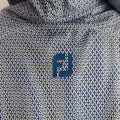 FOOTJOY(フットジョイ) 半袖ナイロンパーカー 青系総柄 メンズ M B