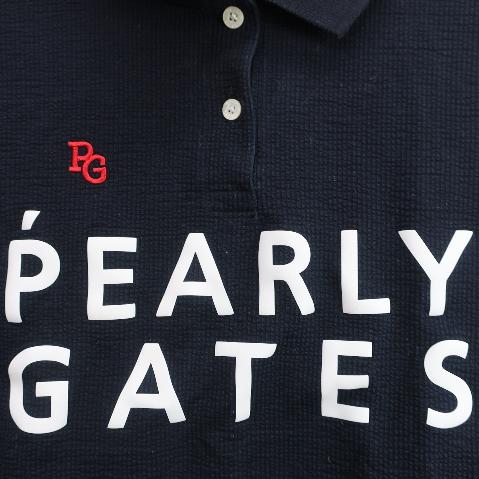 PEARLY GATES(パーリーゲイツ) 半袖ポロシャツ ネイビー レディース 0 055-1260654 B