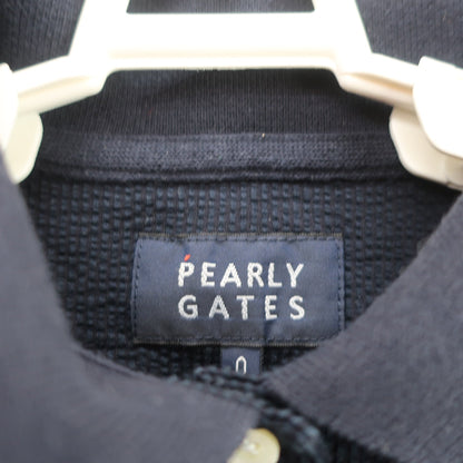 PEARLY GATES(パーリーゲイツ) 半袖ポロシャツ ネイビー レディース 0 055-1260654 B