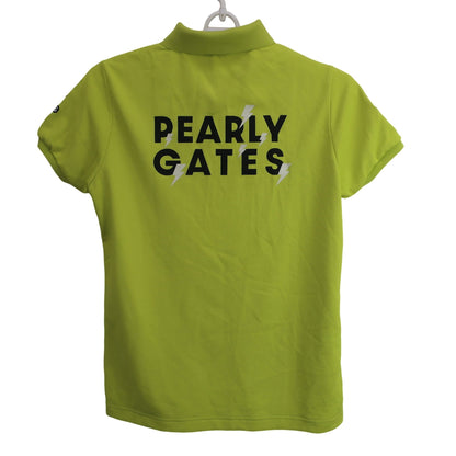 PEARLY GATES(パーリーゲイツ) ポロシャツ イエロー レディース 1 055-2260602 A