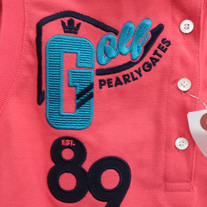 PEARLY GATES(パーリーゲイツ) ノースリーブポロシャツ ピンク レディース 0 055-0260606 A