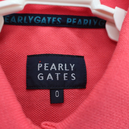 PEARLY GATES(パーリーゲイツ) ノースリーブポロシャツ ピンク レディース 0 055-0260606 A