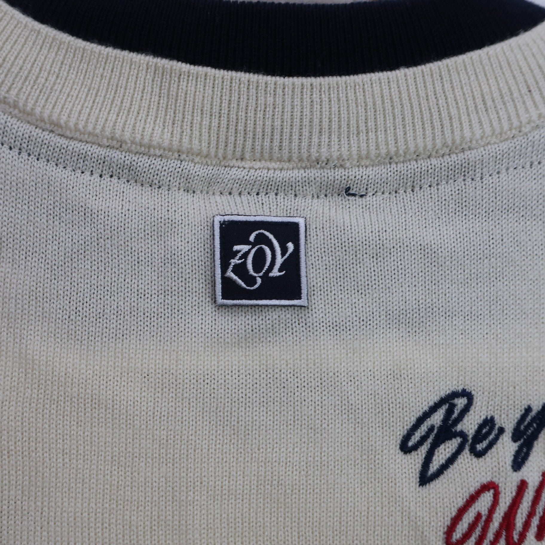 ZOY(ゾーイ) ニットシャツ 白 レディース 38 B